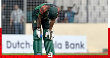 ২৭২ রানের লক্ষ্যে ব্যাট নেমে তিন উইকেট হারিয়ে চাপে বাংলাদেশ