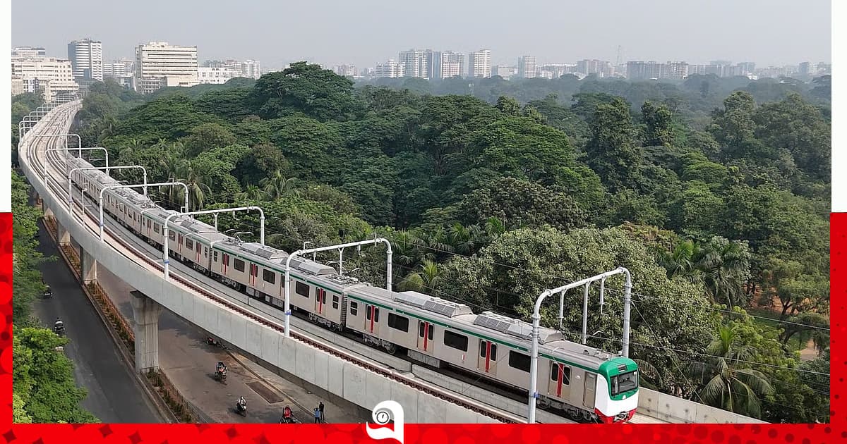 পূজার ছুটিতে মেট্রোরেল চলাচলে নতুন নির্দেশনা