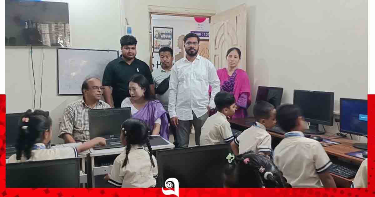 রাঙামাটি আইটি স্কুলে চালু হলো কম্পিউটার ল্যাব