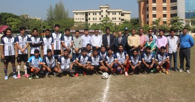নজরুল বিশ্ববিদ্যালয়ে আন্তঃবিভাগ ফুটবল প্রতিযোগিতার উদ্বোধন