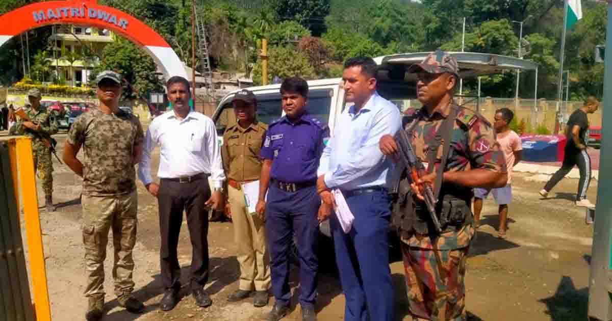 ঢাকায় মৃত্যু, তামাবিলে ভারতীয় নারীর মরদেহ হস্তান্তর