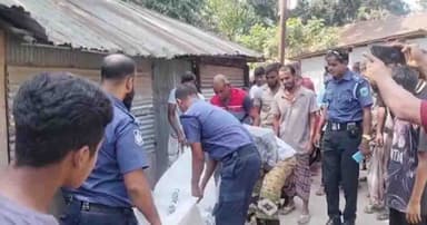 নলডাঙ্গায় ট্রাকচাপায় নারী নিহত, চালক আটক