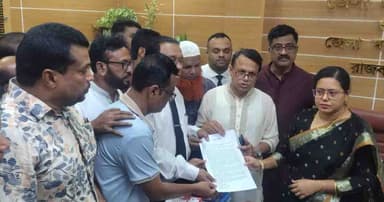 রাজবাড়ীতে কলেজছাত্র হত্যাকারীকে গ্রেপ্তারে দাবিতে বিক্ষোভ