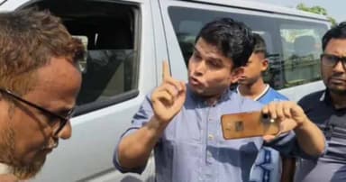 নবীনগরে সাংবাদিকদের গাড়ি আটকে চাঁদা দাবির অভিযোগ