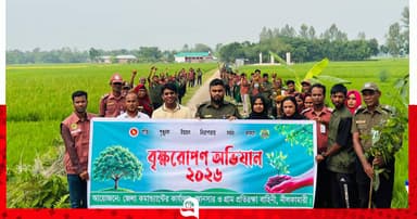 নীলফামারীতে আনসার-ভিডিপির বৃক্ষরোপণ