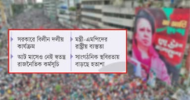 সরকারে একাকার ‘অনুজ্জ্বল’ বিএনপি
