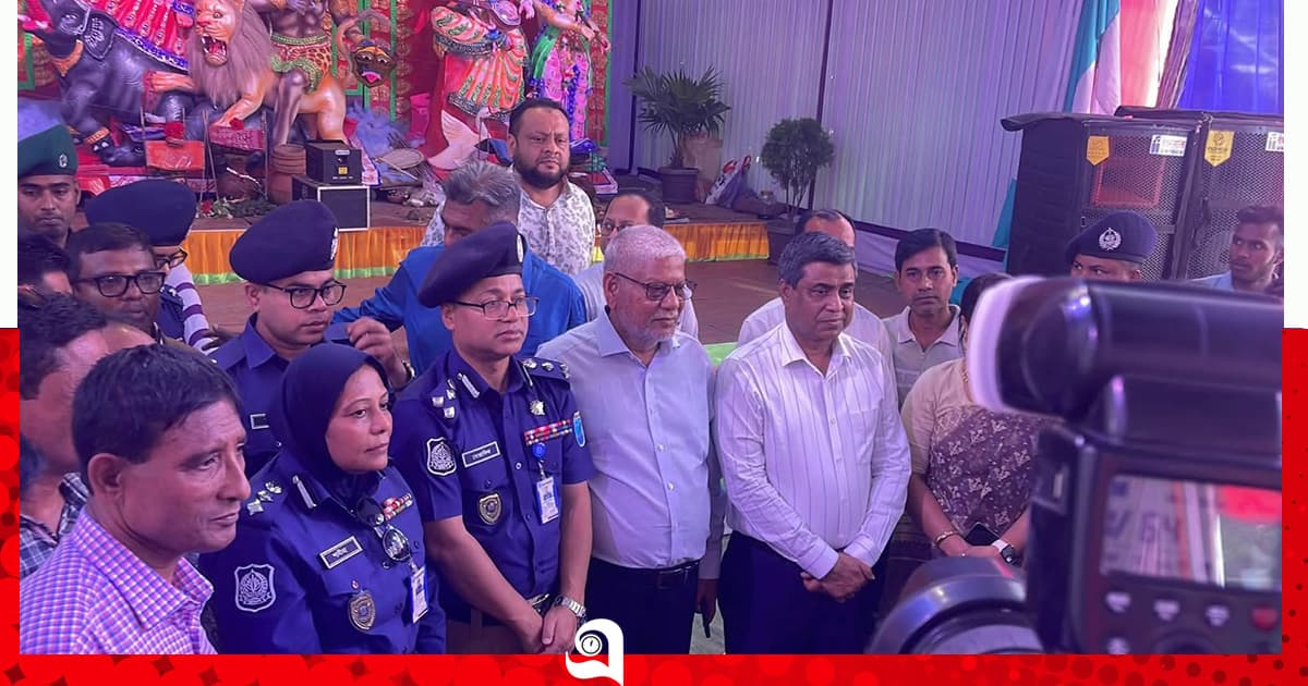 ধামরাইয়ে পূজার নিরাপত্তায় ৭ বাহিনীর সমন্বিত প্রস্তুতি