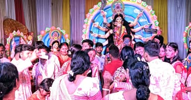 বিসর্জনে শেষ হলো রূপগঞ্জের দুর্গোৎসব