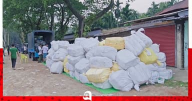 পিরোজপুরে ভারতীয় পণ্যসহ ফিশিং বোর্ড জব্দ