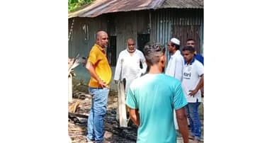 একই বাড়িতে পাঁচবার অগ্নিসংযোগ, অল্পের জন্য রক্ষা তিনজন