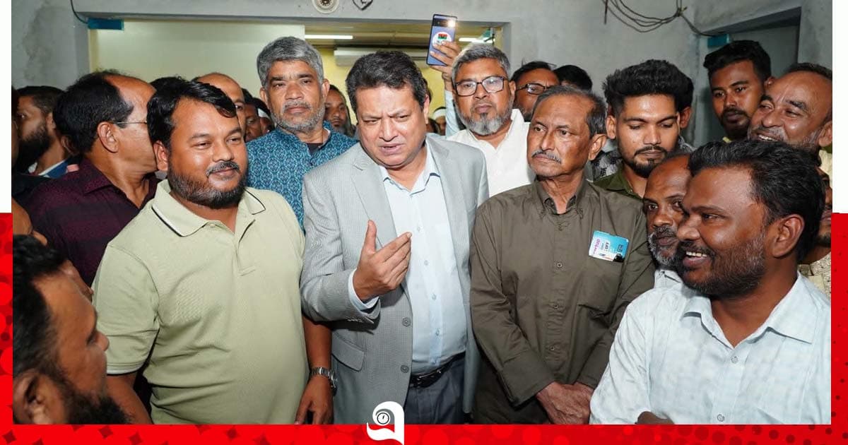 সরকারি সফরে রাজশাহীতে গৃহায়ন ও গনপূর্ত মন্ত্রী
