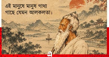 এই মানুষে মানুষ গাথা, গাছে যেমন আলকলতা : লালন সাঁই