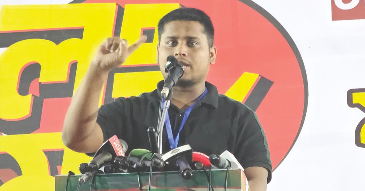 ক্রসফায়ার দিতে হলে বিএনপির চাঁদাবাজদেরই দিতে হবে: হাসনাত আবদুল্লাহ