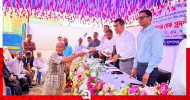 বাহুবলে ভূমিমালিকরা পেলেন ক্ষতিপূরণ