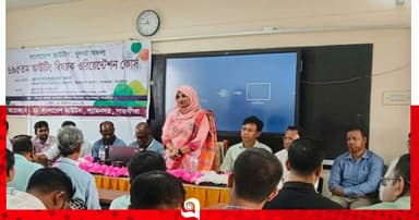 শ্যামনগরে স্কাউটিং বিষয়ক ওরিয়েন্টেশন কোর্স