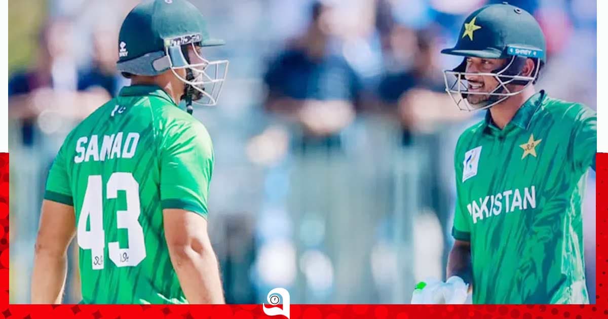 বাংলাদেশকে হারিয়ে ফাইনালে পাকিস্তান