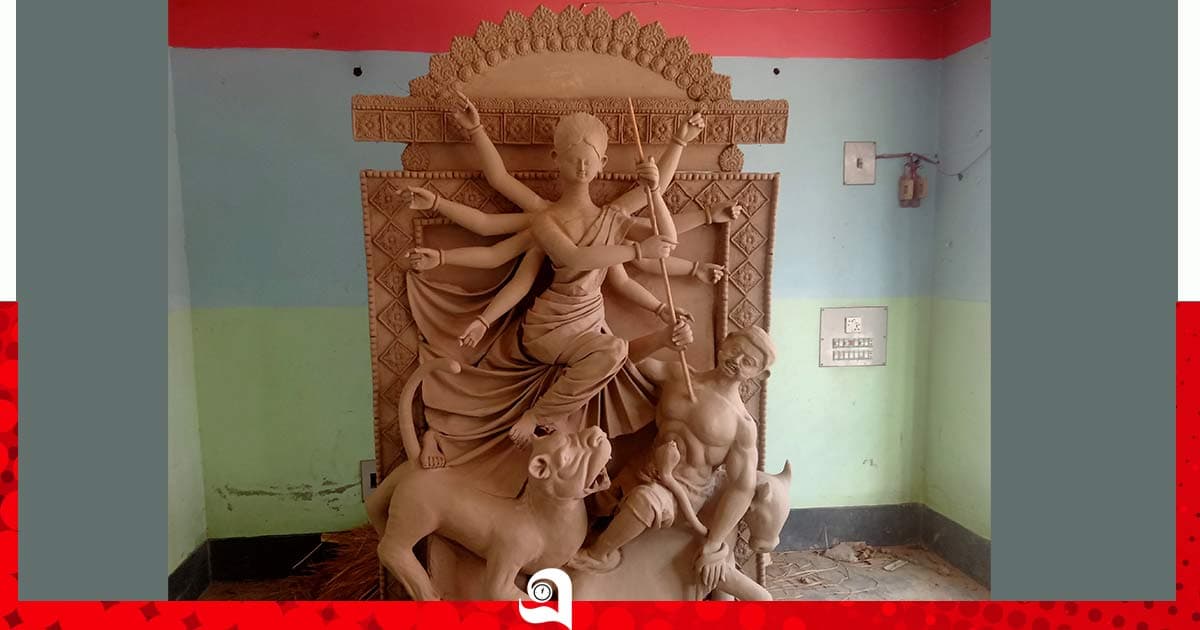চাঁপাইনবাবগঞ্জে দুর্গোৎসবের প্রস্তুতি শেষ পর্যায়ে