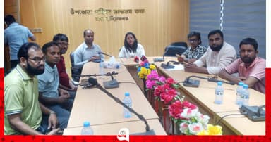তাড়াশে ফ্যামিলি কার্ড বিষয়ক প্রেস কনফারেন্স