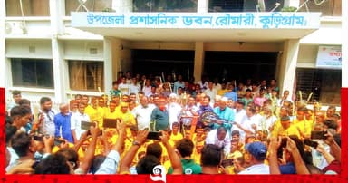 নৌকাবাইচে চ্যাম্পিয়ন ‘মায়ের দোয়া’কে সংবর্ধনা