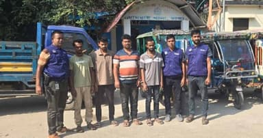 ধামরাইয়ে ইজিবাইক গ্যারেজে ডাকাতি, গ্রেপ্তার ৪