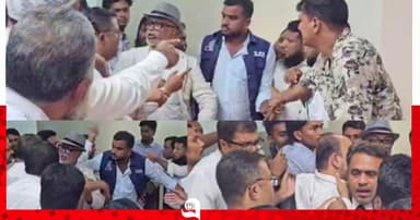 নারায়ণগঞ্জ বারে আইনজীবীদের হাতাহাতি