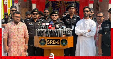 নিরাপদ দুর্গোৎসবে বরিশালে বিশেষ টহল
