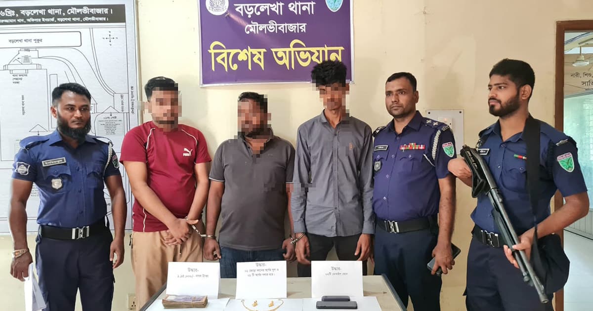 বড়লেখায় চুরির রহস্য উদ্ঘাটন, গ্রেপ্তার ৬