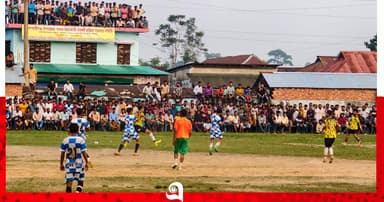 ৪-০ গোলে চ্যাম্পিয়ন টুকেরগাঁও আদর্শ ক্লাব