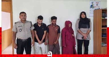 বরিশালে মাদকবিরোধী অভিযানে এএসআইসহ চারজন আটক