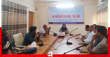 পাটগ্রামে ইউএনও’র সঙ্গে সাংবাদিকদের মতবিনিময় সভা
