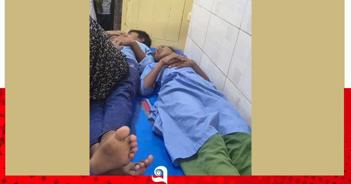 স্কুল ফিডিংয়ের খাবার খেয়ে ১১ শিক্ষার্থী অসুস্থ
