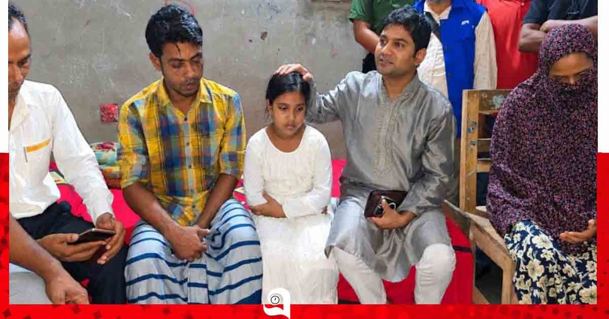 তুবার পরিবারের দায়িত্ব নিলেন ইউএনও