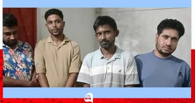 মঠবাড়িয়ায় ইয়াবা সেবনের সময় গ্রেপ্তার ৪