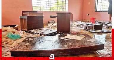 এবার মোহাম্মদপুরে অফিস ভাঙচুর-লুটপাট