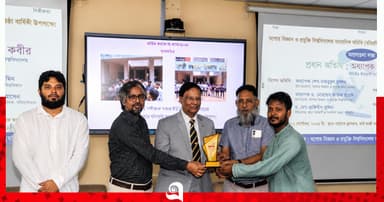 যবিপ্রবিসাস এর বর্ষসেরা ফিচার লেখক দৈনিক এদিনের রাব্বীল