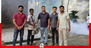 বেরোবিতে ডেঙ্গু প্রতিরোধে পরিচ্ছন্নতা অভিযান