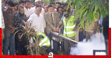বেরোবিতে ডেঙ্গু প্রতিরোধ ও পরিচ্ছন্নতা অভিযান