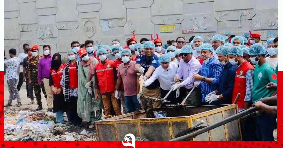 বগুড়ায় ডেঙ্গু প্রতিরোধ ও পরিচ্ছন্নতা অভিযান শুরু