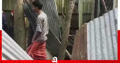 ভূঞাপুরে মাদক কারবারির বাড়িঘর ভাঙচুর