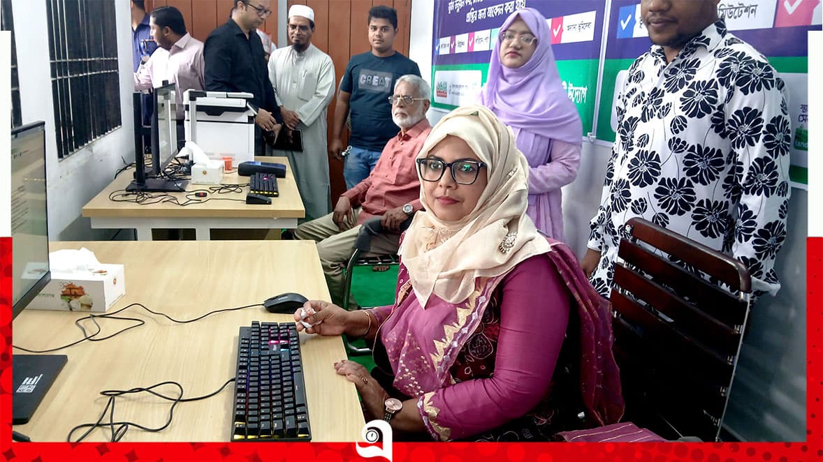 কিশোরগঞ্জে বিনামূল্যে ভূমিসেবা সহায়তা