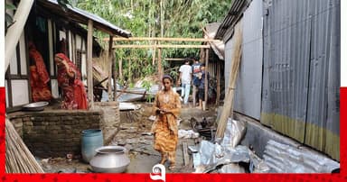 জাজিরায় ককটেল বিস্ফোরণে গৃহবধূ আহত