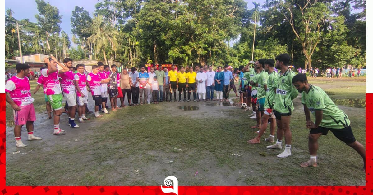 কোকো স্মৃতি ফুটবল টুর্নামেন্টের ফাইনালে মঠবাড়িয়া ফুটবল একাডেমি