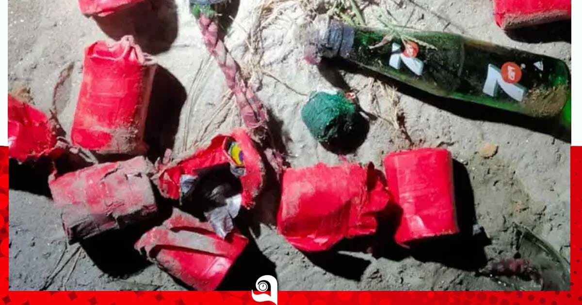 পুরোনো বাণিজ্য মেলা মাঠে ককটেল ও বোমা উদ্ধার