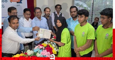 জাতীয় বিজ্ঞান বিতর্ক উৎসবে চ্যাম্পিয়ন লালমোহনের হা-মীম