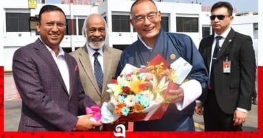 ঢাকায় ভুটানের প্রধানমন্ত্রীর যাত্রাবিরতি