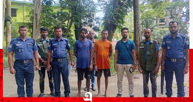 অবৈধ বালু উত্তোলনে ২ জনের কারাদণ্ড