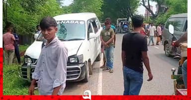 চুয়াডাঙ্গায় মাইক্রোবাসের ধাক্কায় নিহত ১