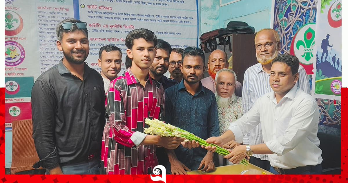 গোয়াইনঘাটে মুক্ত স্কাউট গ্রুপের নবাগত রোভার সহচরদের ওরিয়েন্টেশন