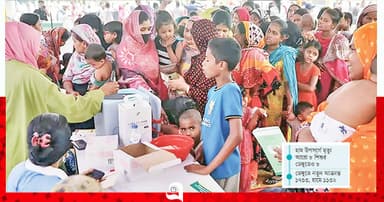 টিকা পেয়েছে লক্ষ্যমাত্রার বেশি শিশু, তবুও কমছে না হাম
