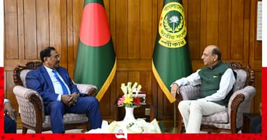 স্পিকারের সঙ্গে ভারতীয় হাইকমিশনারের সাক্ষাৎ